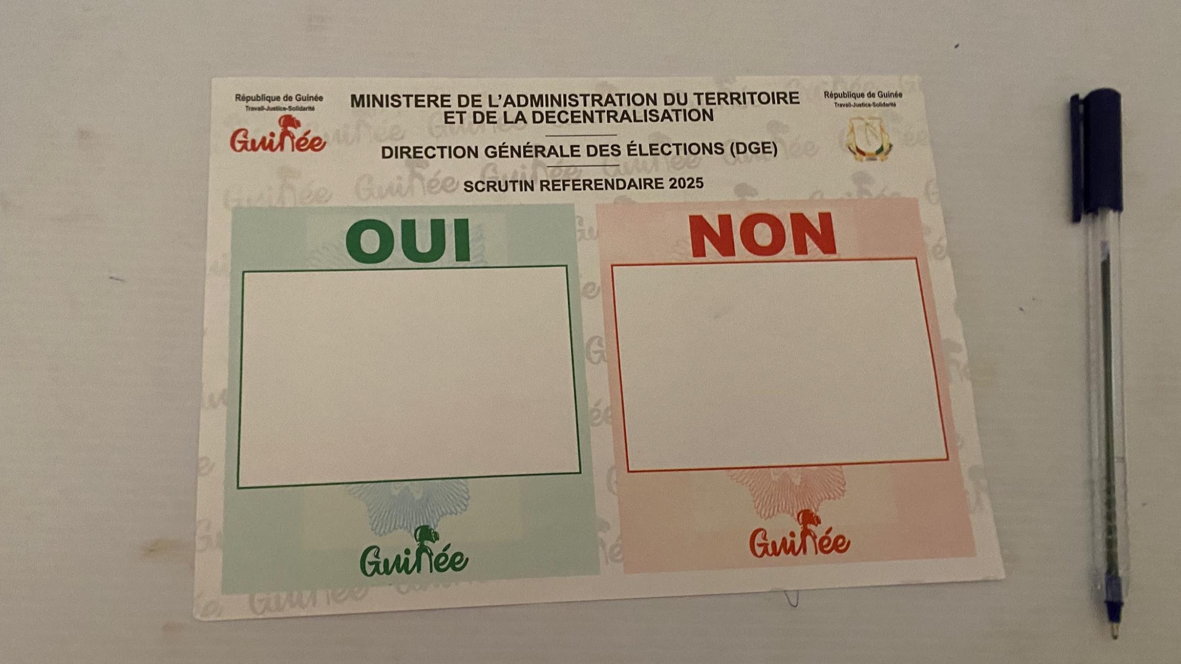 Référendum constitutionnel à Kankan : un vote dans le calme avec une mobilisation contrastée des électeurs