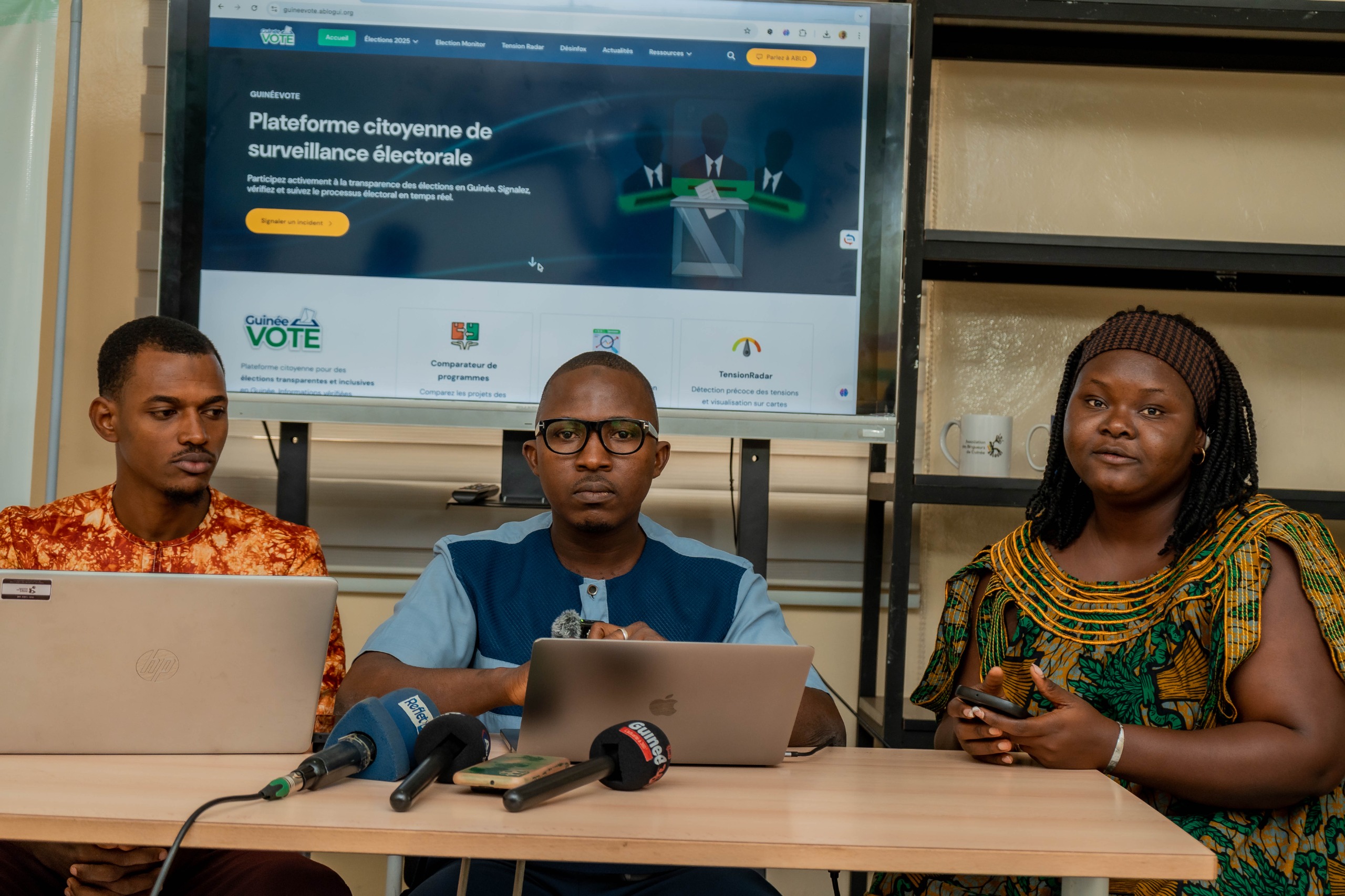 Présidentielle en Guinée : l’ABLOGUI présente la nouvelle version de sa plateforme participative de veille électorale #GuinéeVote