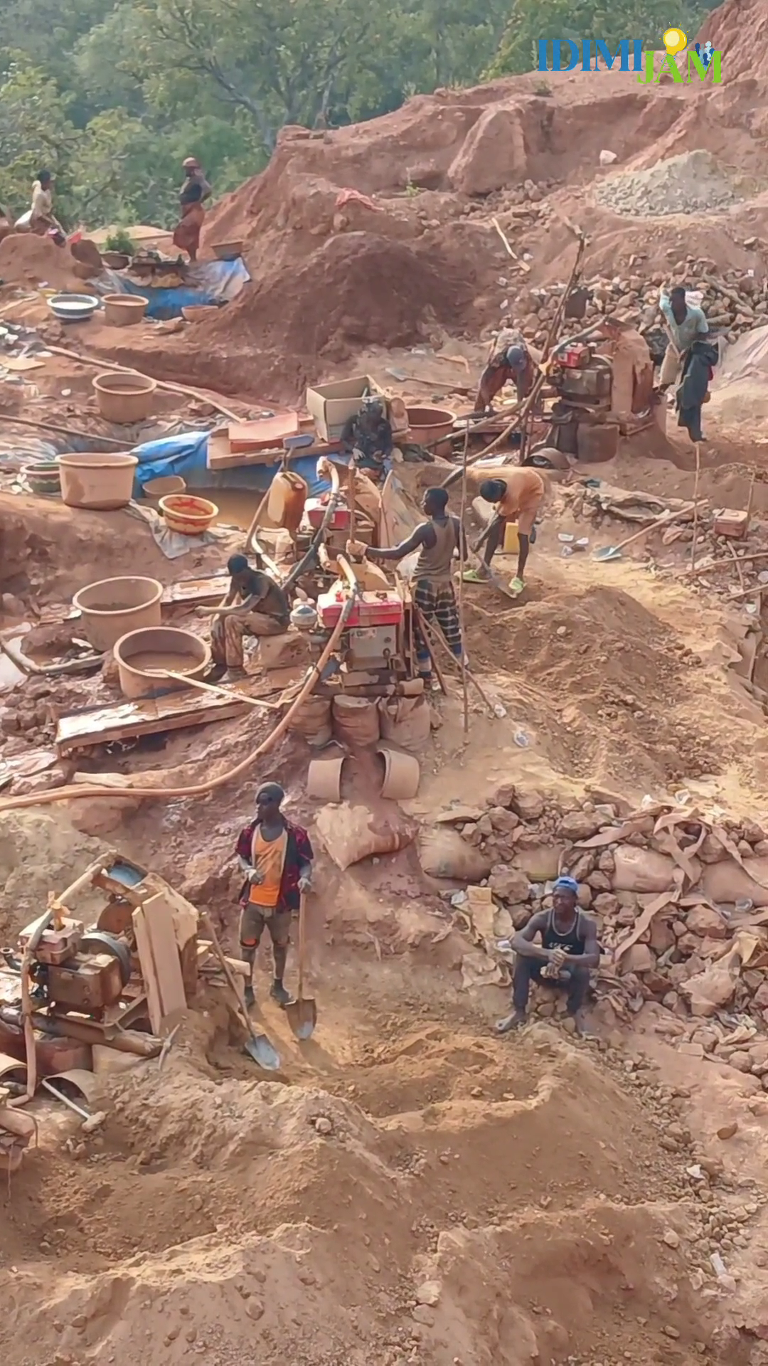 Gaoual : au site aurifère « 10 kilos », les orpailleurs luttent entre rareté de l’or et précarité