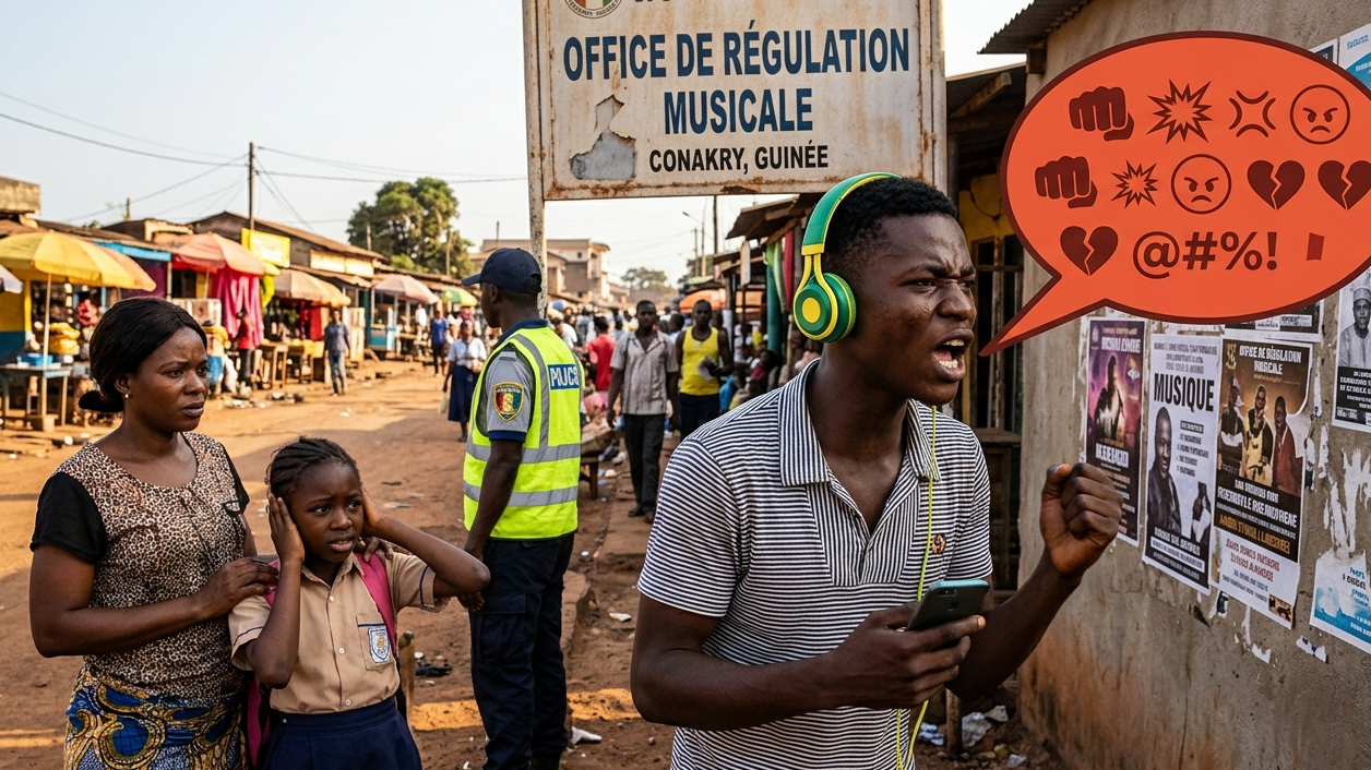 Quand la musique insulte : une dérive inquiétante en Guinée…