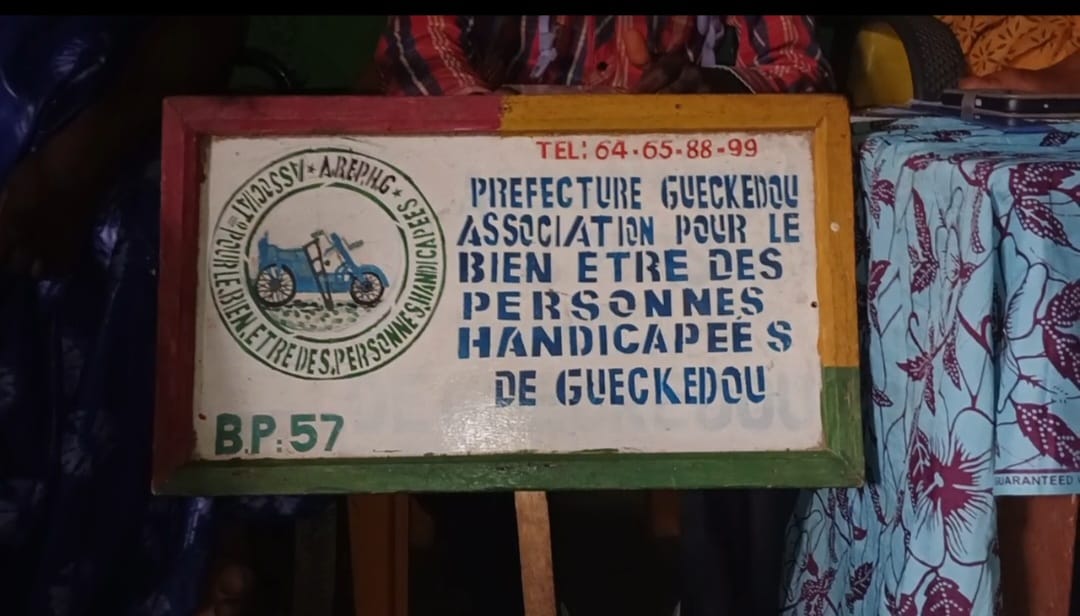 Guéckédou : menacées de déguerpissement, les personnes vivant avec handicap interpellent l’État