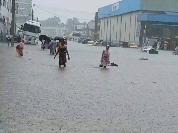 innondation à Conakry